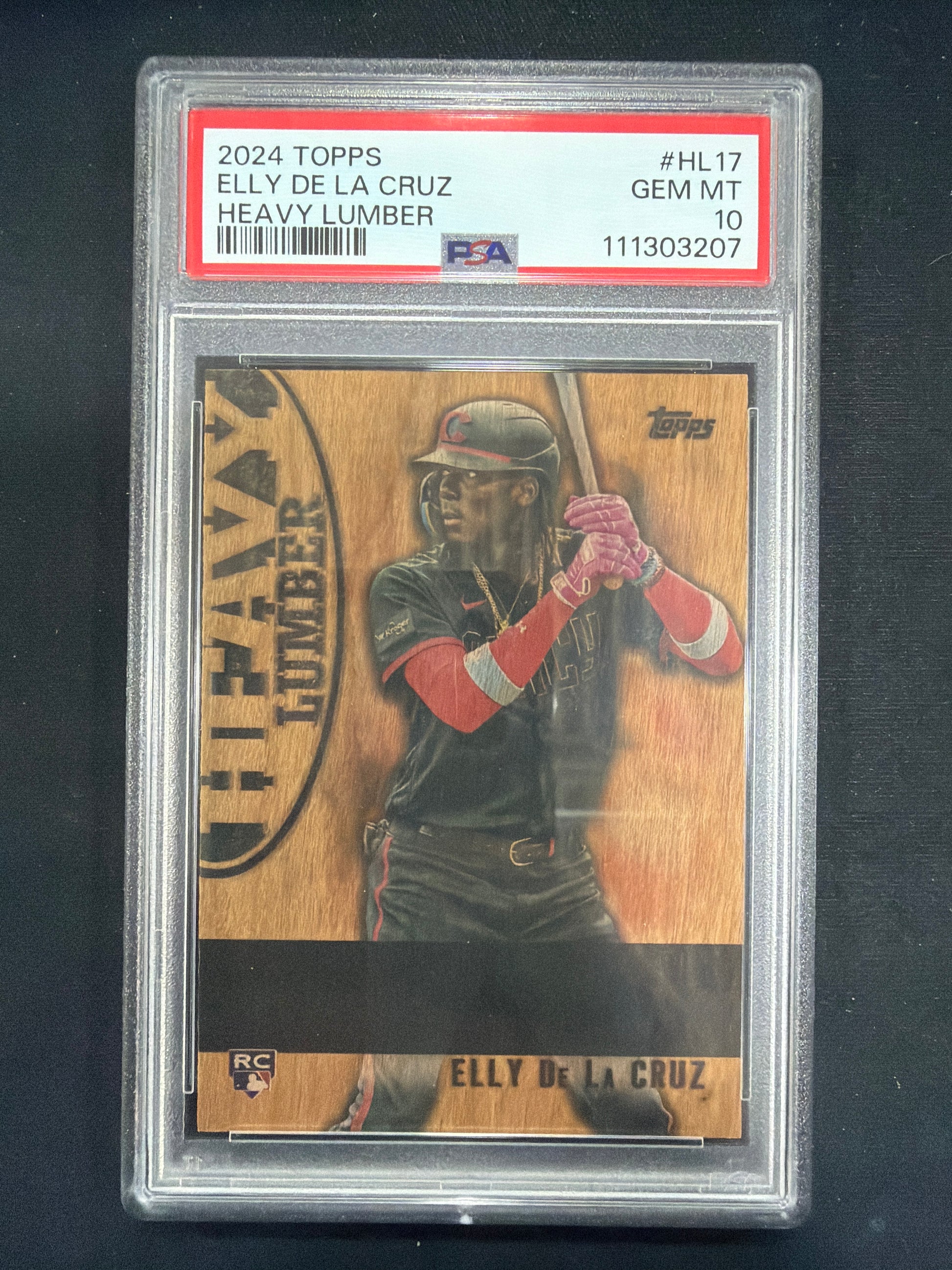 2024 Topps Elly De La Cruz Heavy Lumber #HL17 Gem MT PSA 10