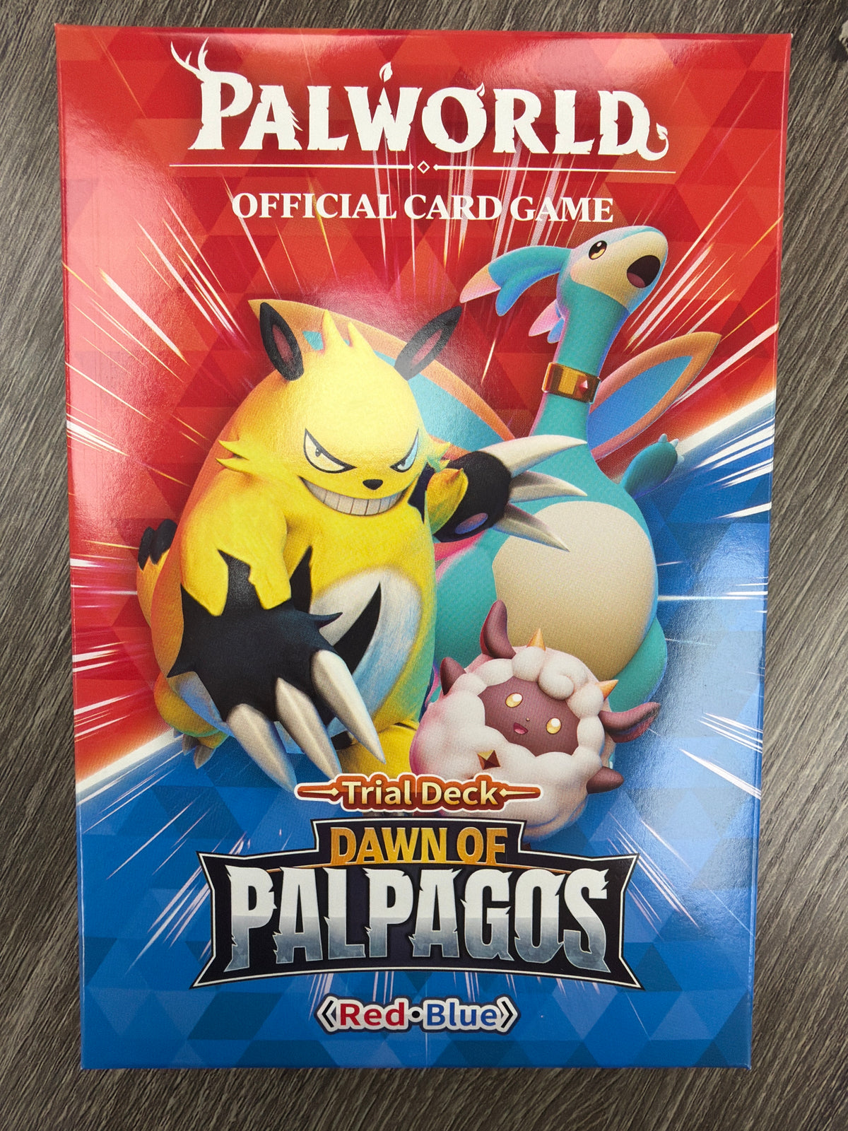 Palworld Dawn of Palpagos Red Blue Trial Deck