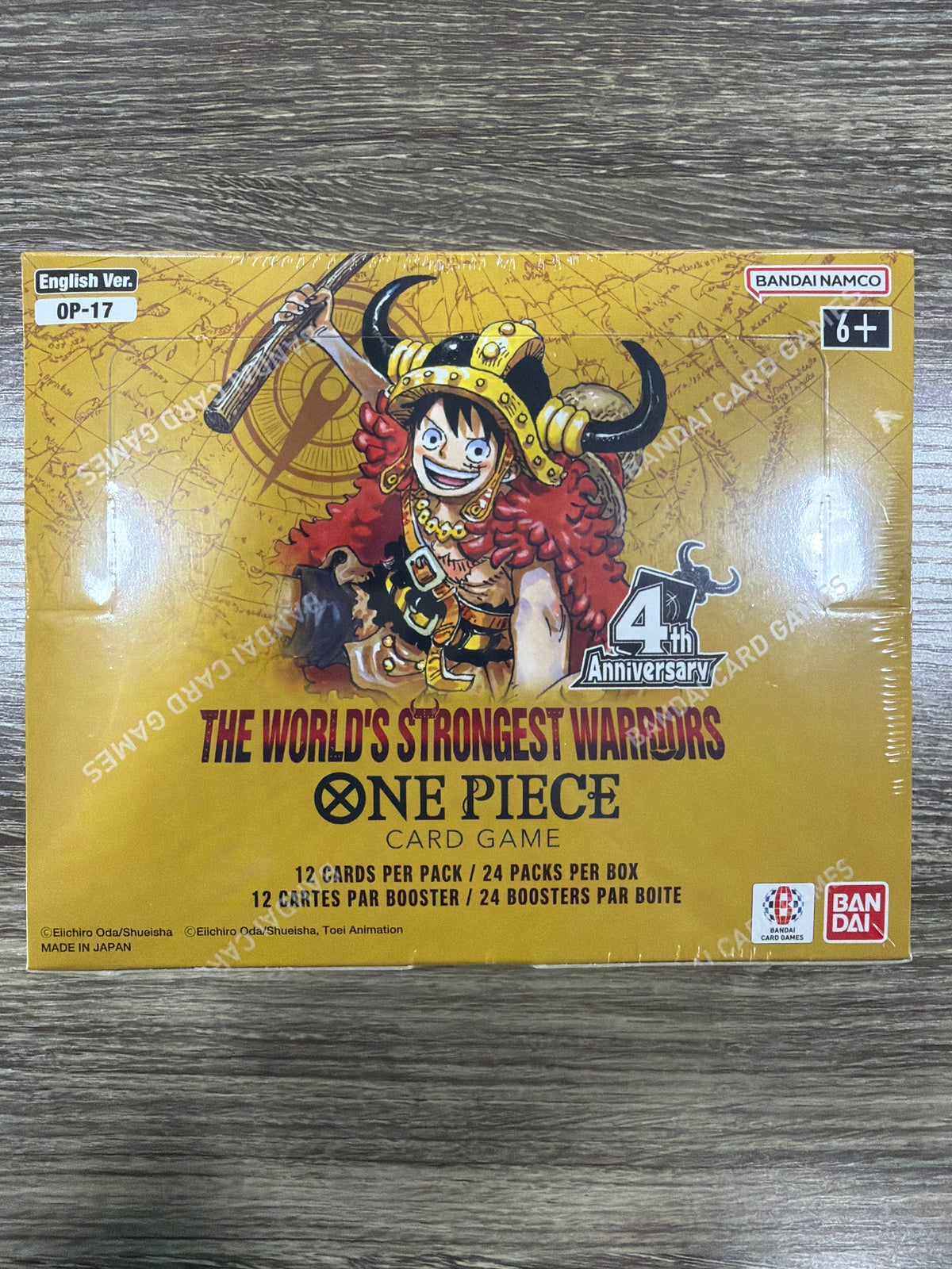 One Piece The World’s Strongest Warriors Booster Box