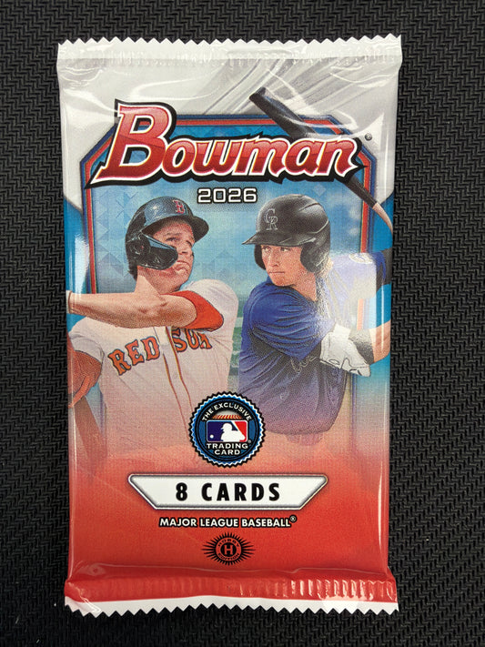 2026 Bowman Baseball Hobby Pack