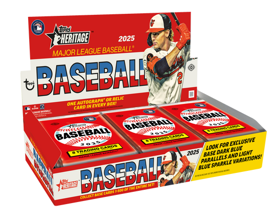 2025 Topps Heritage Baseball - Hobby Box