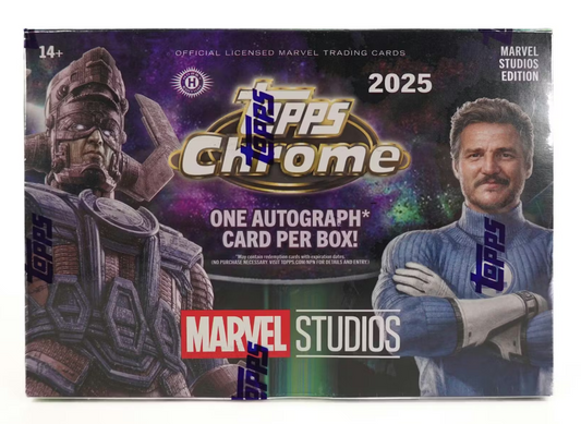2025 Topps Marvel Studios Chrome Breaker Delight Hobby Box