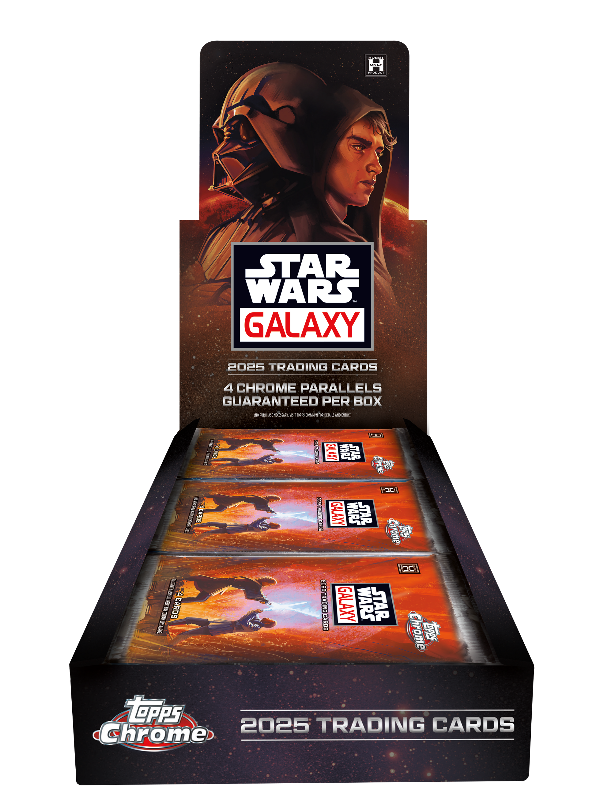 2025 Star Wars Chrome® Galaxy - Hobby Box
