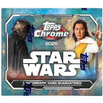 2025 Topps Chrome Star Wars Hobby Box