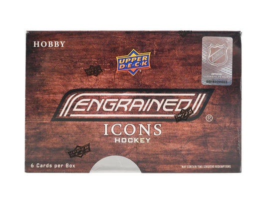 2024-25 Upper Deck Engrained Icons Hockey Hobby Box