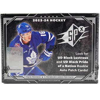 2023-24 Upper Deck SPx Hockey Hobby Box