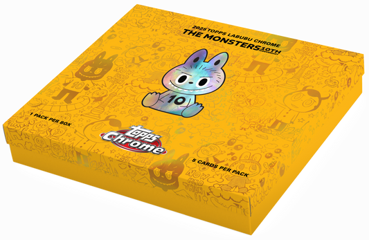 2025 Topps Labubu Chrome® 10th Anniversary - Hobby Box