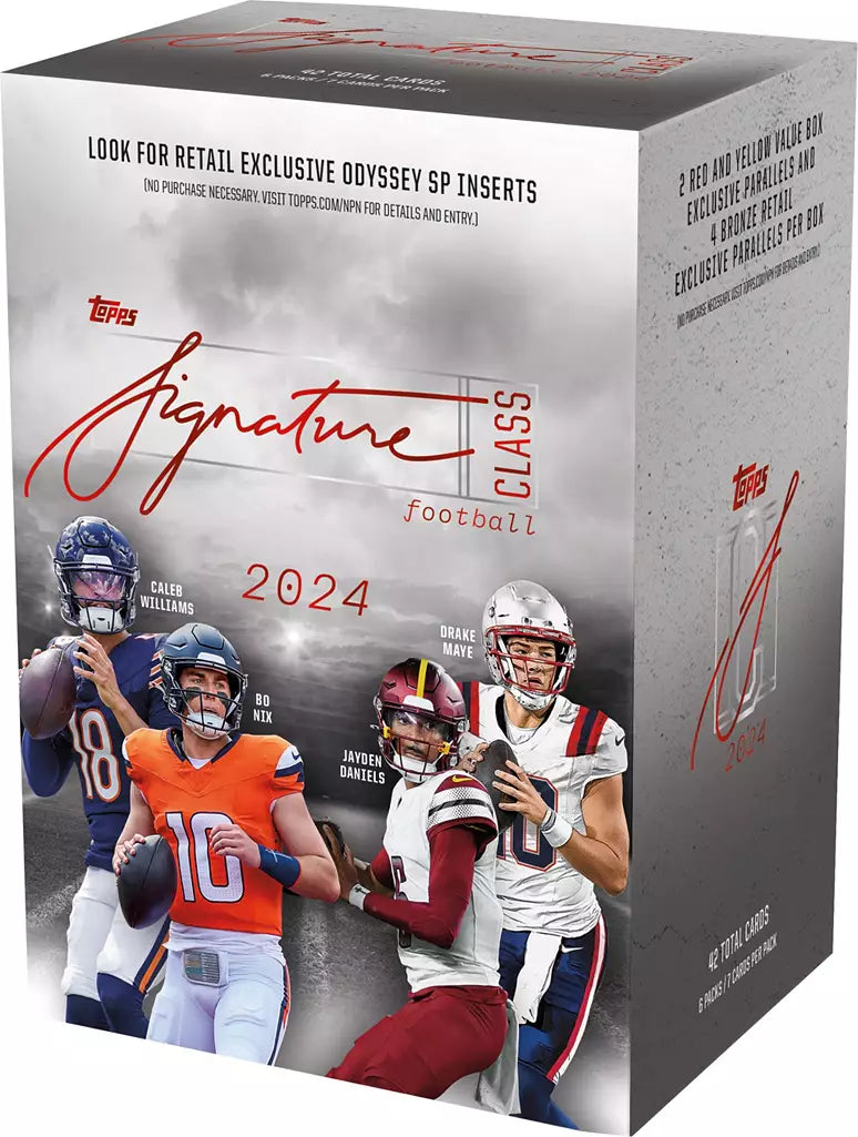 2024 Topps Signature Class Football Blaster Box