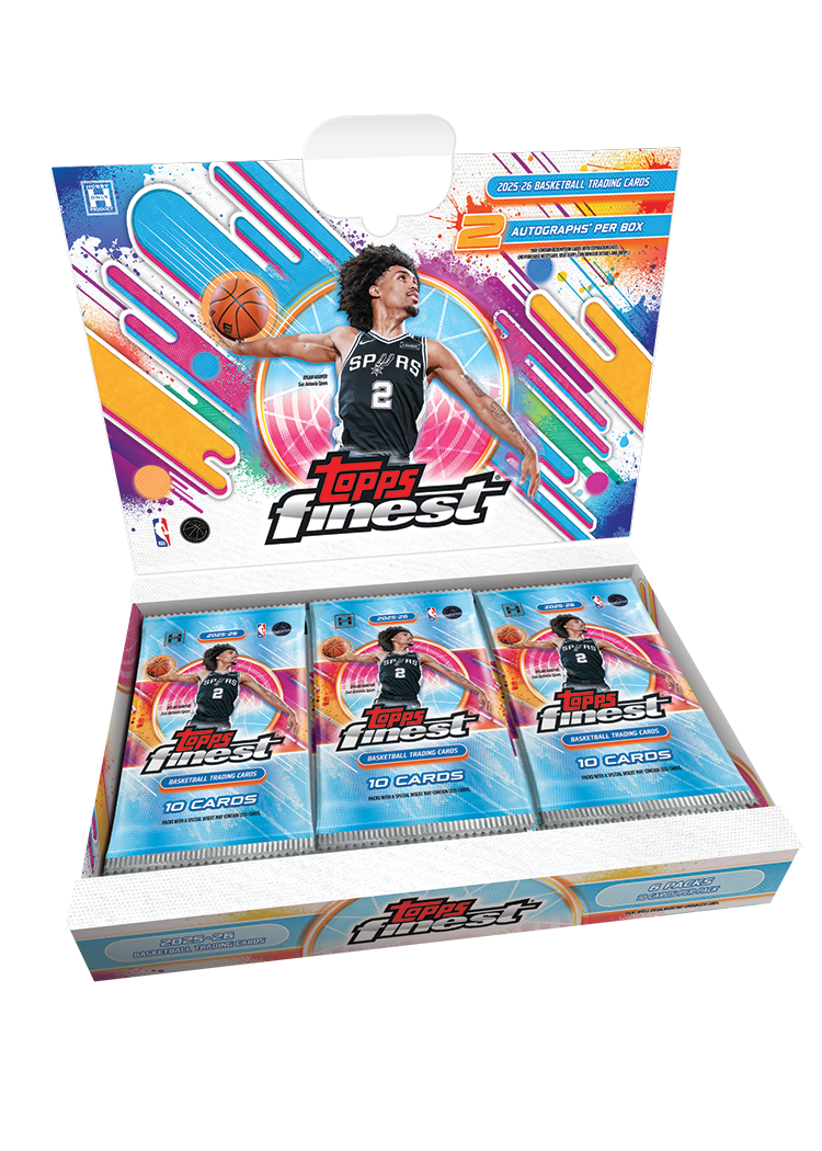 2025/26 Topps Finest Basketball - Hobby Box