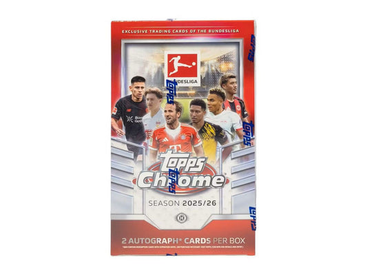 2025/26 Topps Bundesliga Chrome Soccer Hobby Box