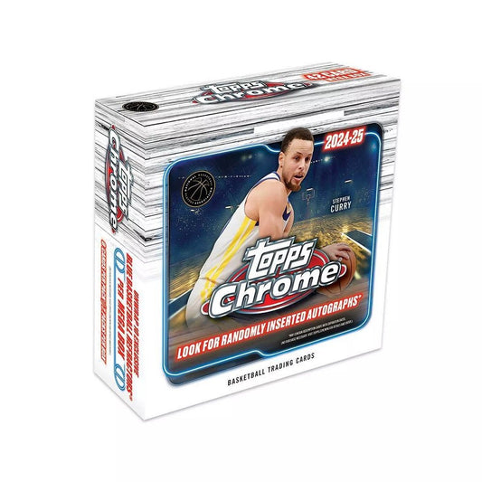 2024/25 TOPPS CHROME BASKETBALL MEGA BOX