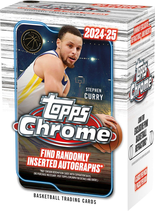 2024-25 Topps CHROME Basketball Value Box