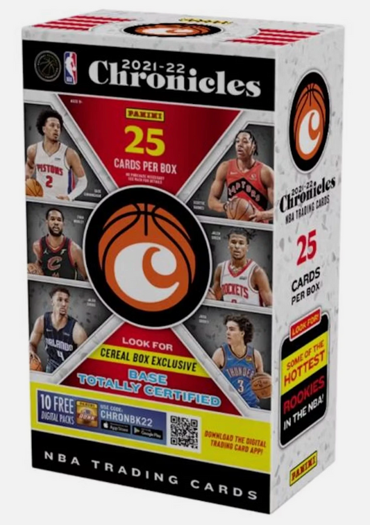 2020-21 Panini Chronicles Basketball Cereal Box