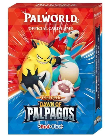 Palworld Dawn of Palpagos Red Blue Trial Deck