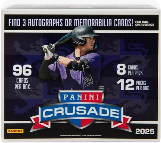 2025 Panini Crusades MLB Premium Box