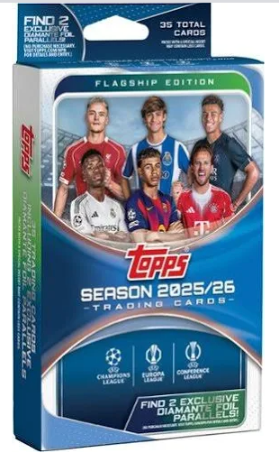 2025/26 Topps Flagship Soccer Hanger Box