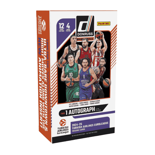 2024-25 Panini Donruss Euroleague Basketball Hobby Box
