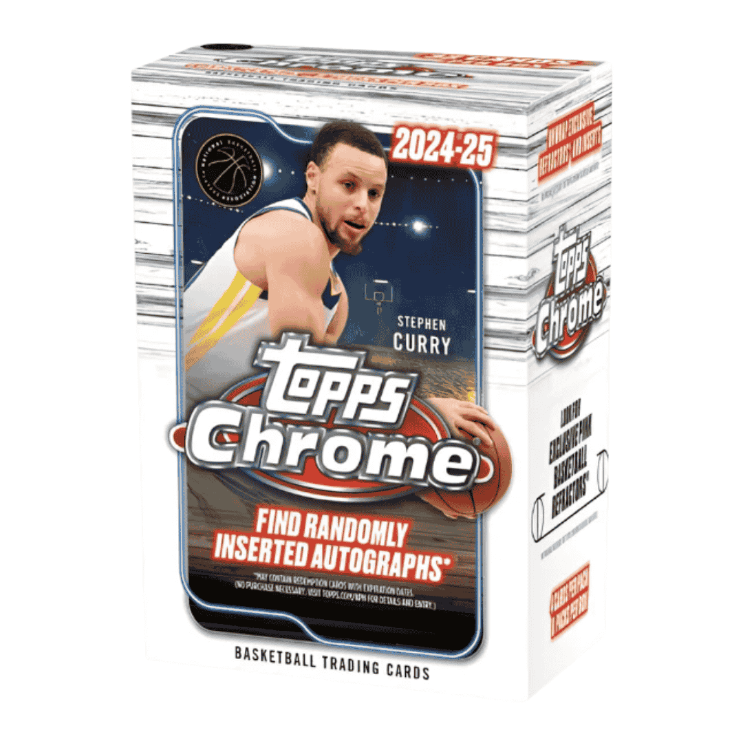  2024-25 Topps Chrome Basketball Blaster Box