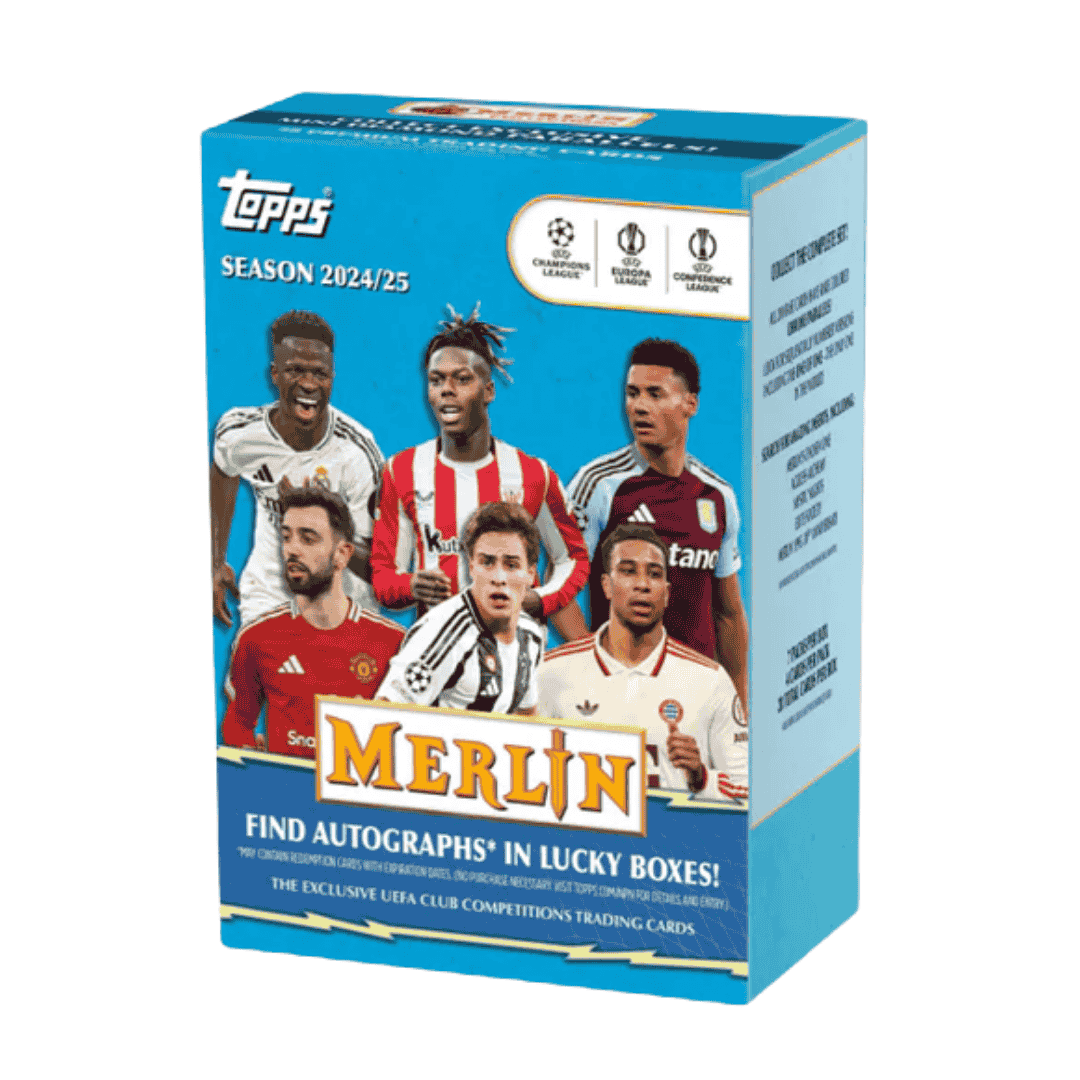 2024-25 Topps Soccer Merlin UEFA Value Box