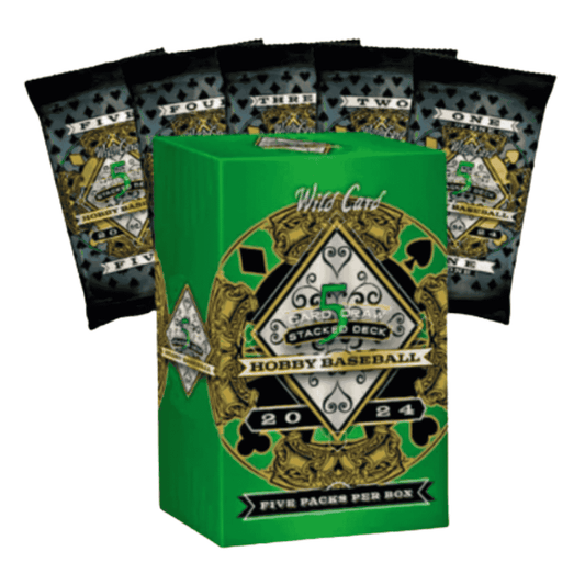 2024 Wild Card 5 Card Draw Stacked Deck Baseball Box