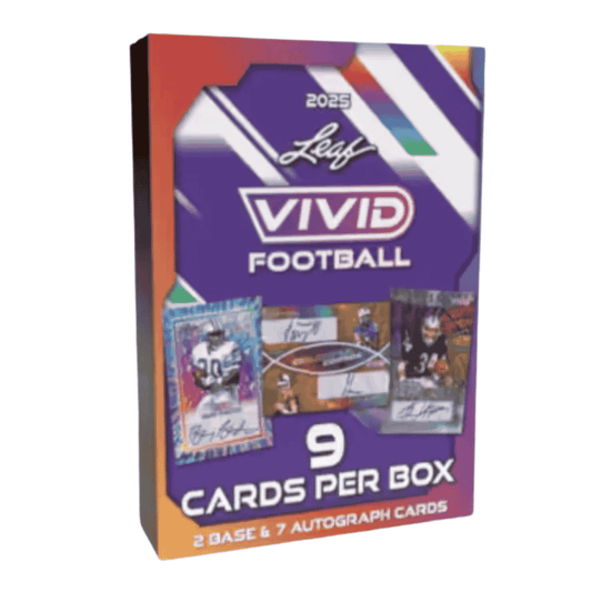 2025 Leaf Vivid Football Hobby Box