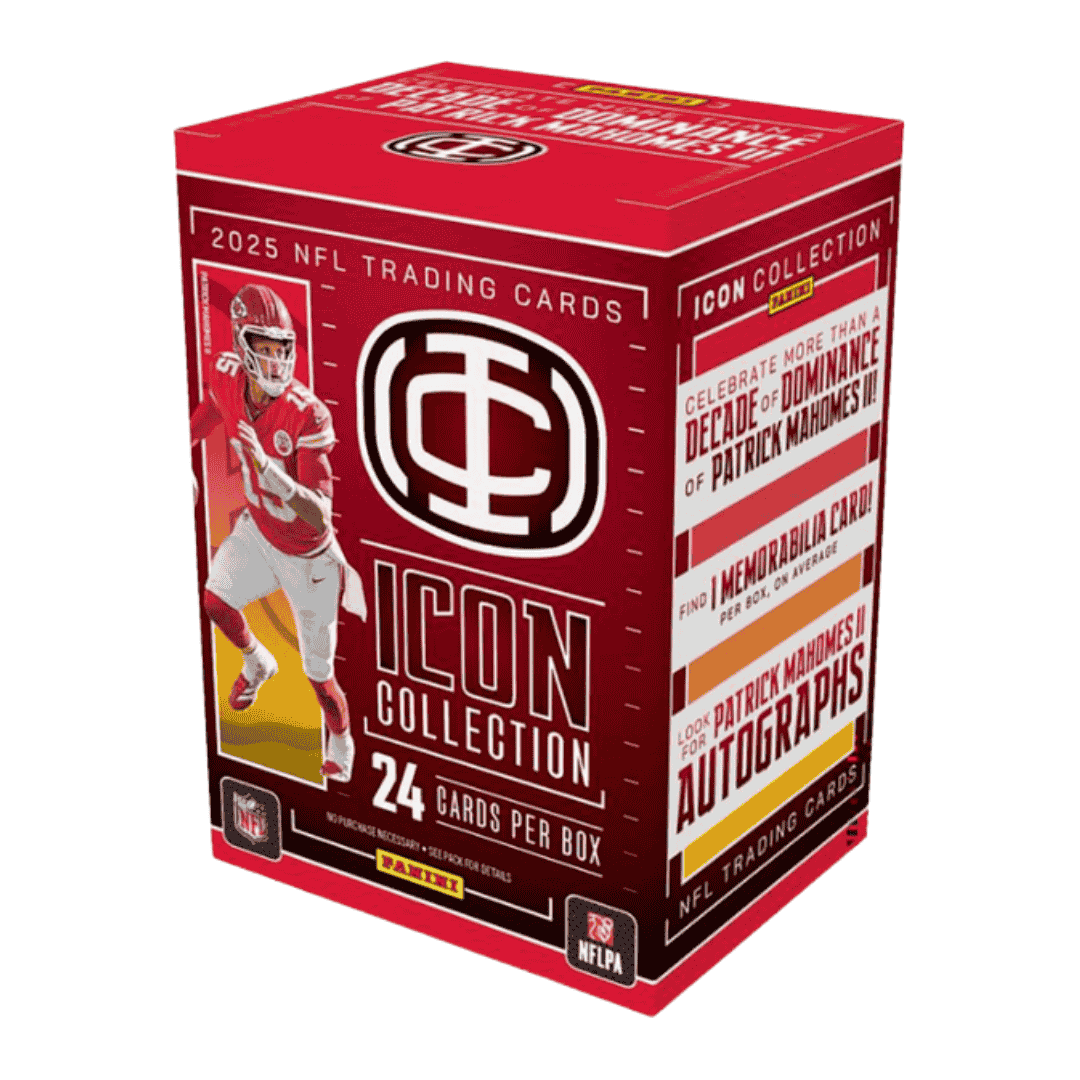 2025 Panini Authentically Mahomes Icon Collection Football Blaster Box