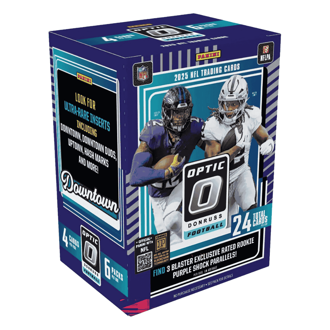 2025 Panini Donruss Optic Football Blaster Box (Purple Shock Parallels)