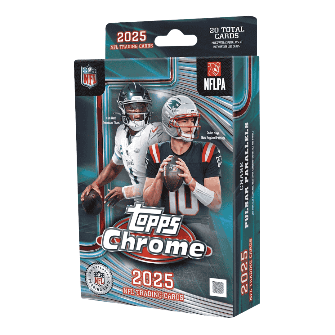 2025 Topps Chrome Football Hanger Box