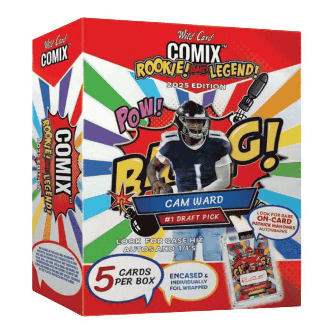 2025 Wild Card Comix Rookie And Legend Football Hobby Box