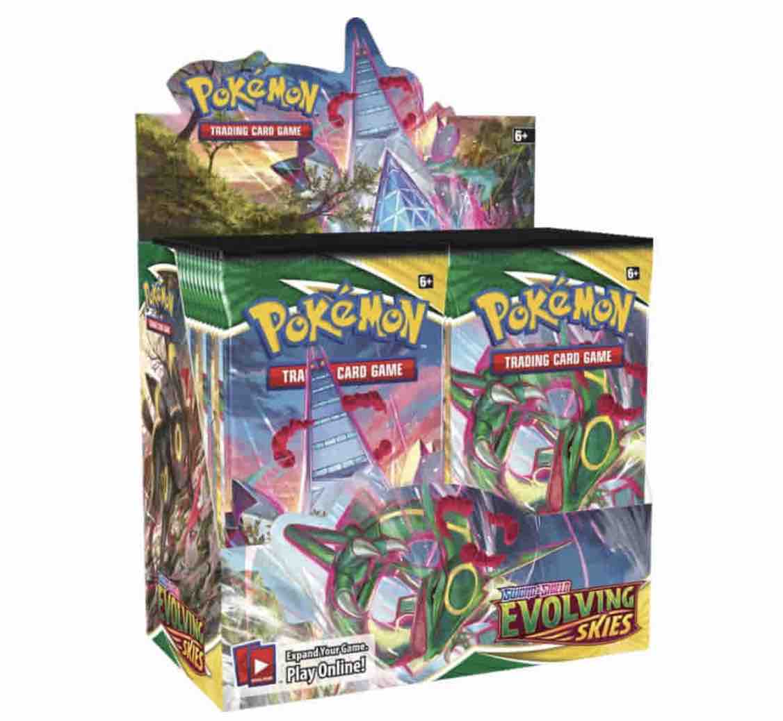 Pokemon Sword & Shield Evolving Skies Booster Box