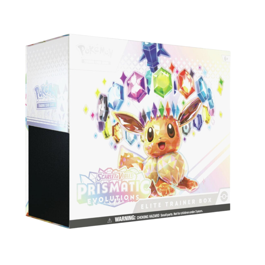 Pokémon Scarlet & Violet Prismatic Evolutions Elite Trainer Box
