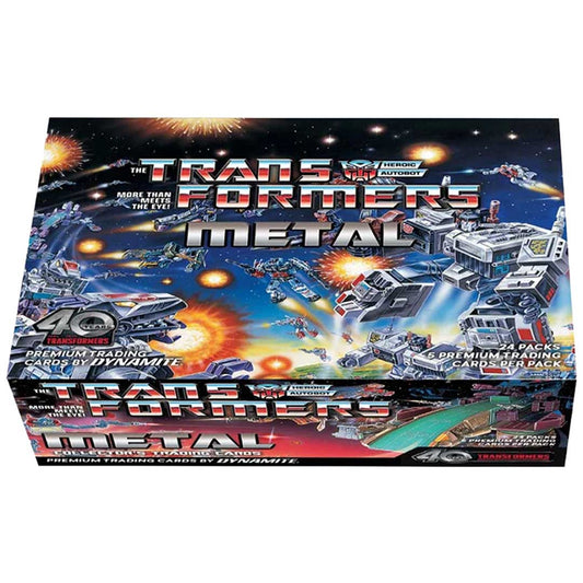 Dynamite Transformers 40th Anniversary Metal Collector's Set Box