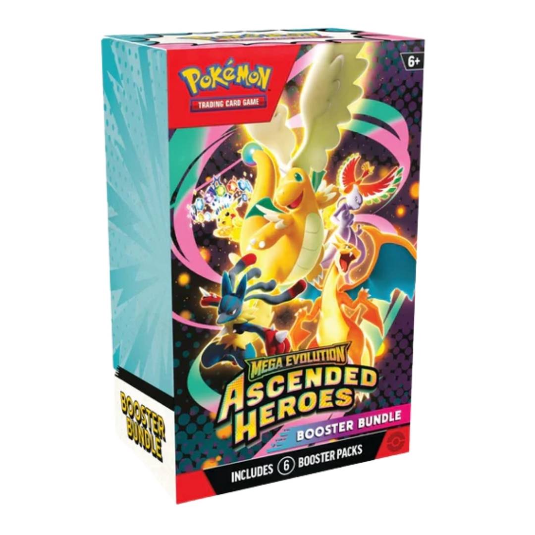 Pokemon Mega Evolution Ascended Heroes Booster Bundle Box