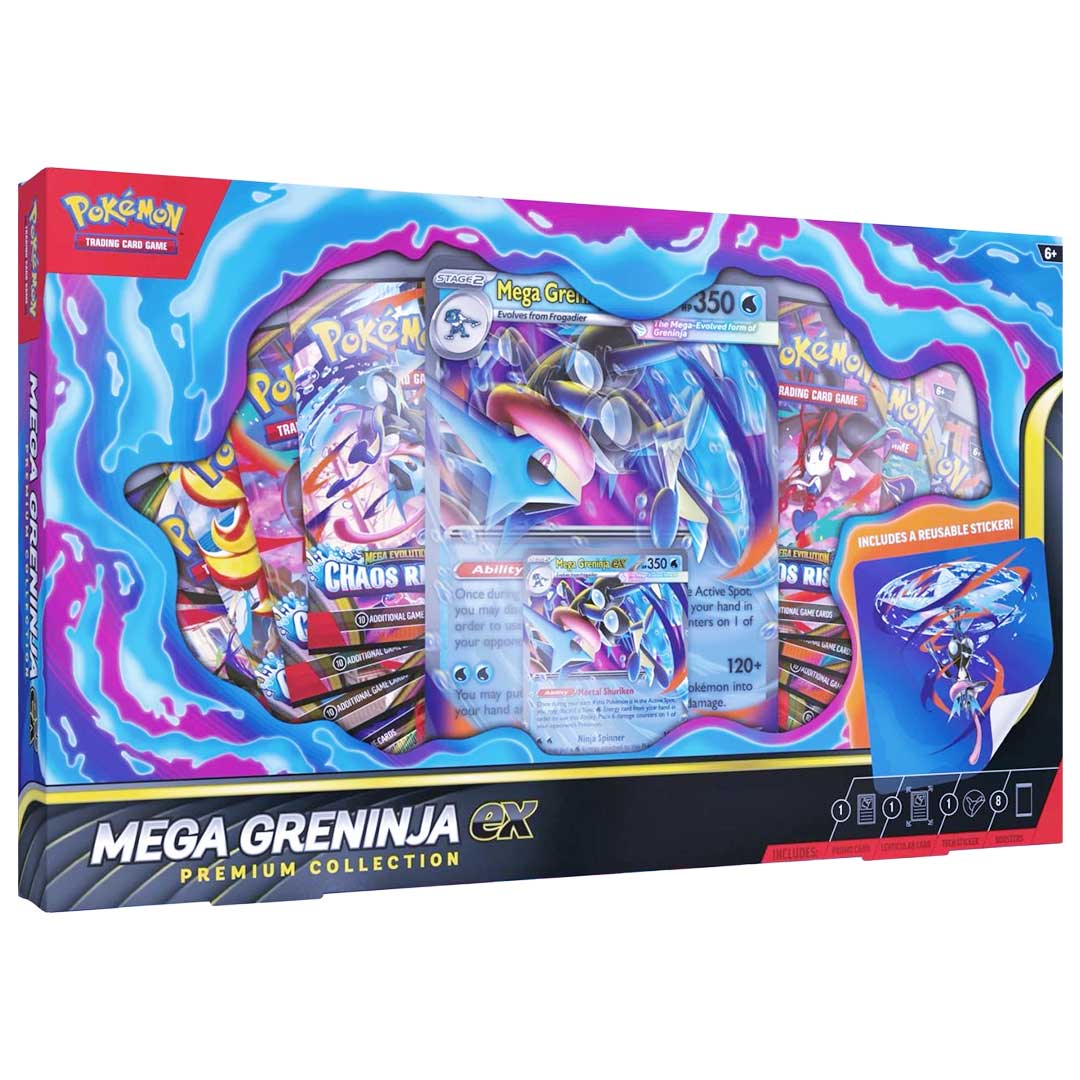 Pokemon Mega Greninja ex Premium Collection Box