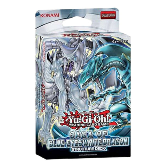 Yu-Gi-Oh! Saga of Blue Eyes White Dragon Structure Deck Box